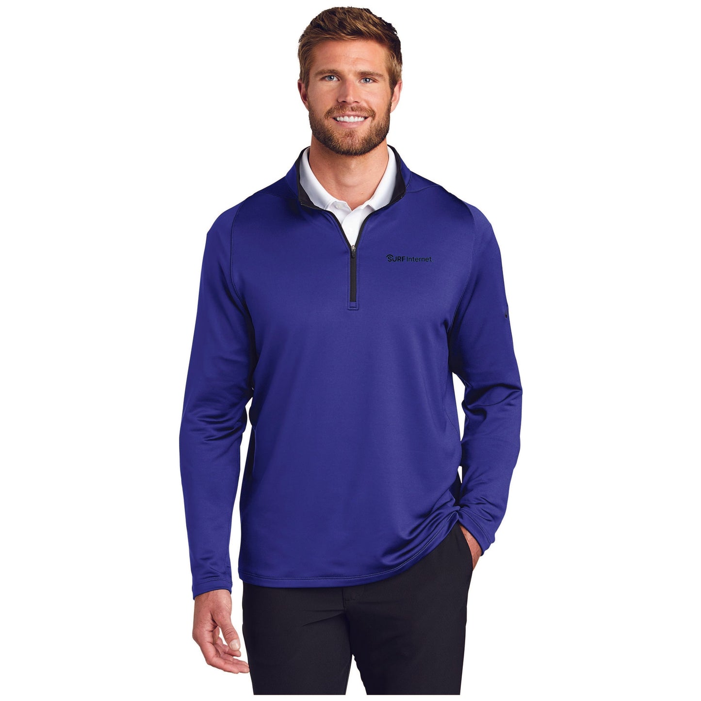 779795 Nike Dri-FIT Stretch 1/2-Zip Cover-Up