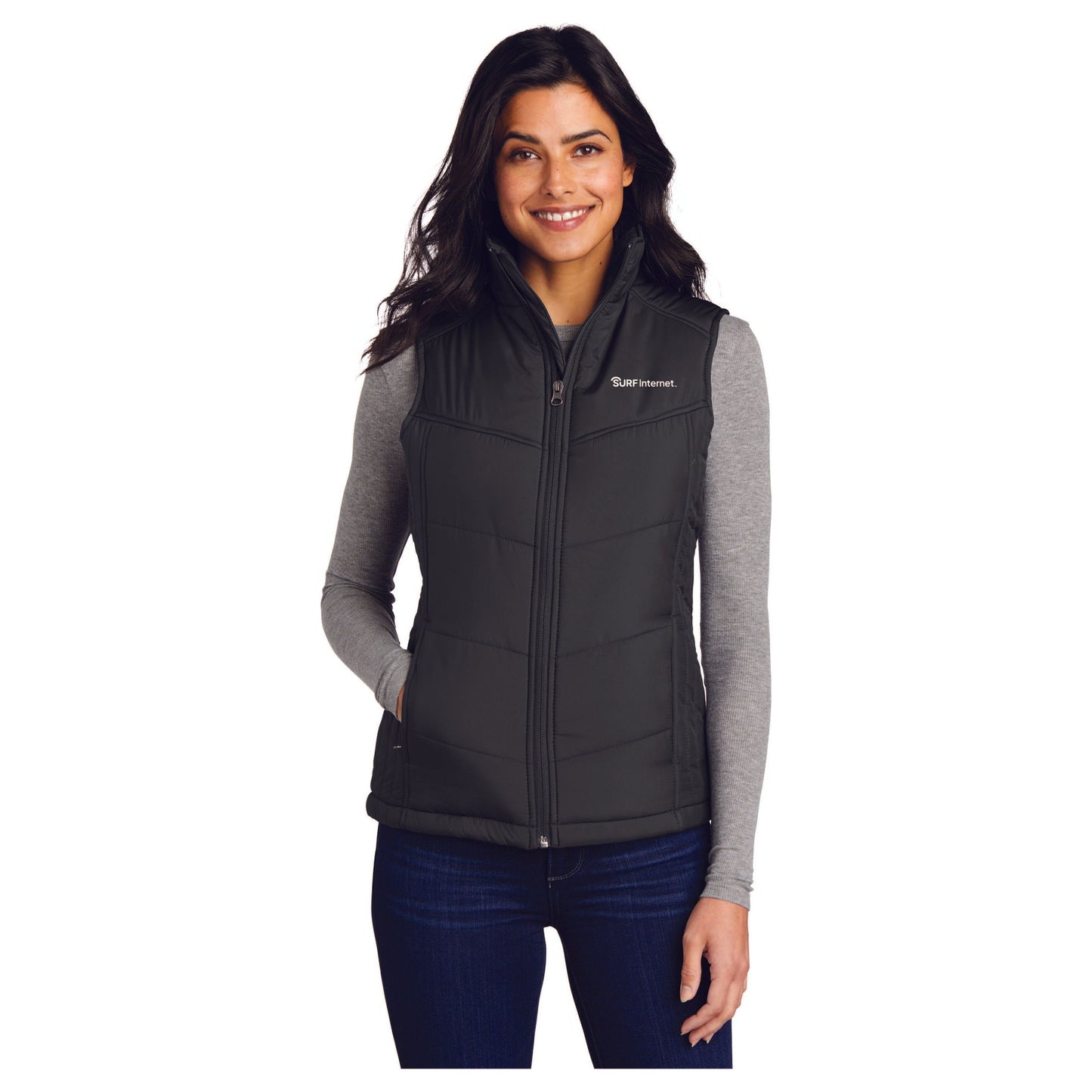 L709 Port Authority® Ladies Puffy Vest