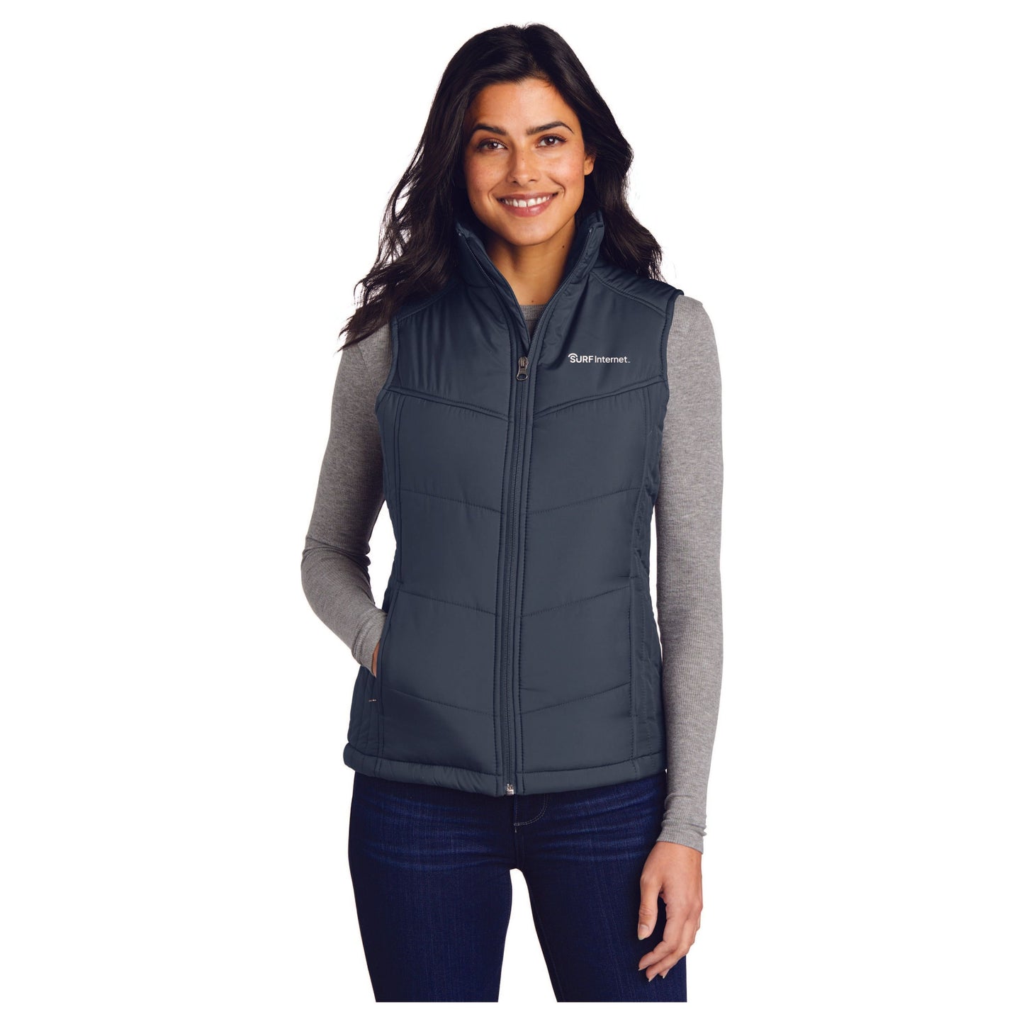 L709 Port Authority® Ladies Puffy Vest