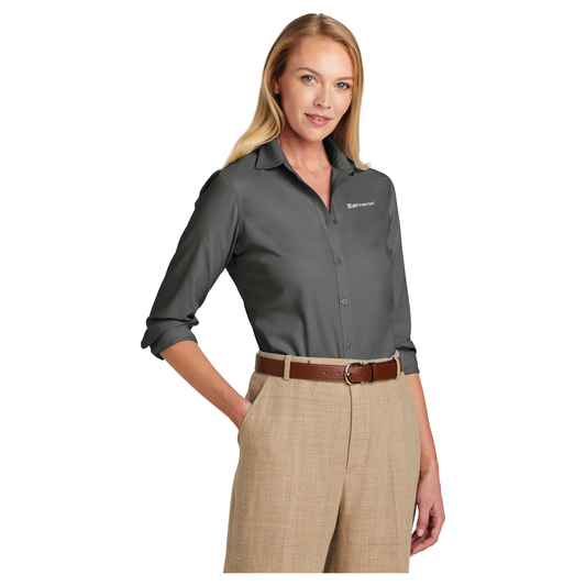 BB18003  Brooks Brothers® Women’s Wrinkle-Free Stretch Nailhead Shirt
