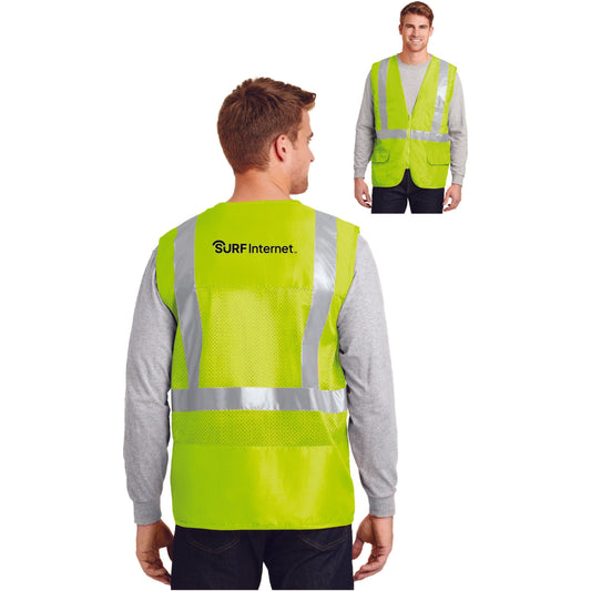 CSV405  CornerStone® - ANSI 107 Class 2 Mesh Back Safety Vest