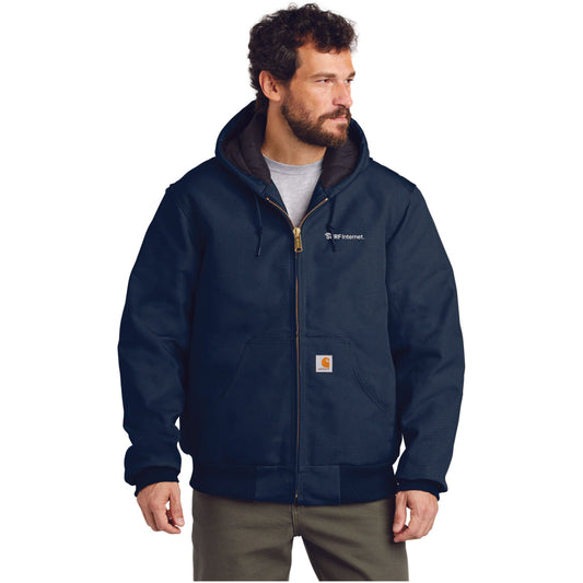 CTSJ140  Carhartt ® Quilted-Flannel-Lined Duck Active Jac