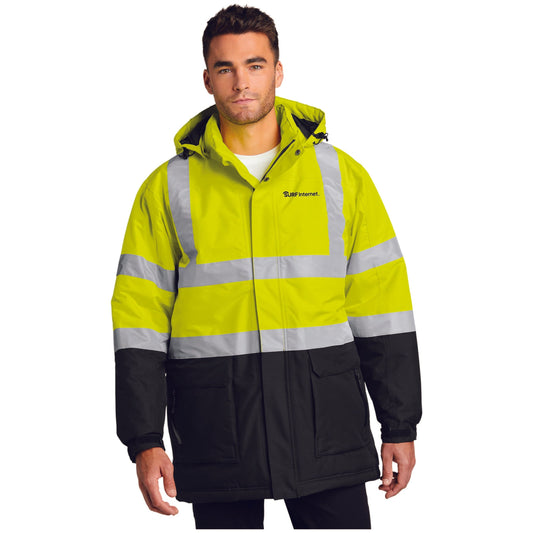 J799S Port Authority® ANSI 107 Class 3 Safety Heavyweight Parka