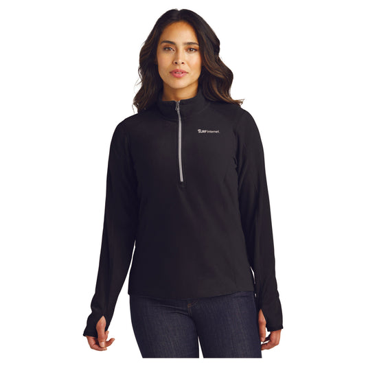 L224  Port Authority® Ladies Microfleece 1/2-Zip Pullover