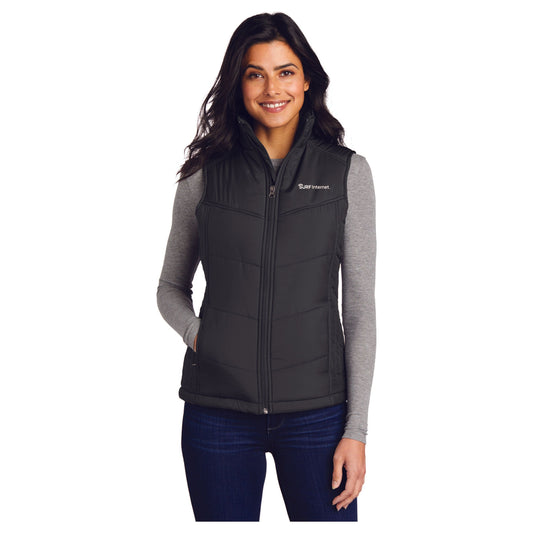 L709  Port Authority® Ladies Puffy Vest