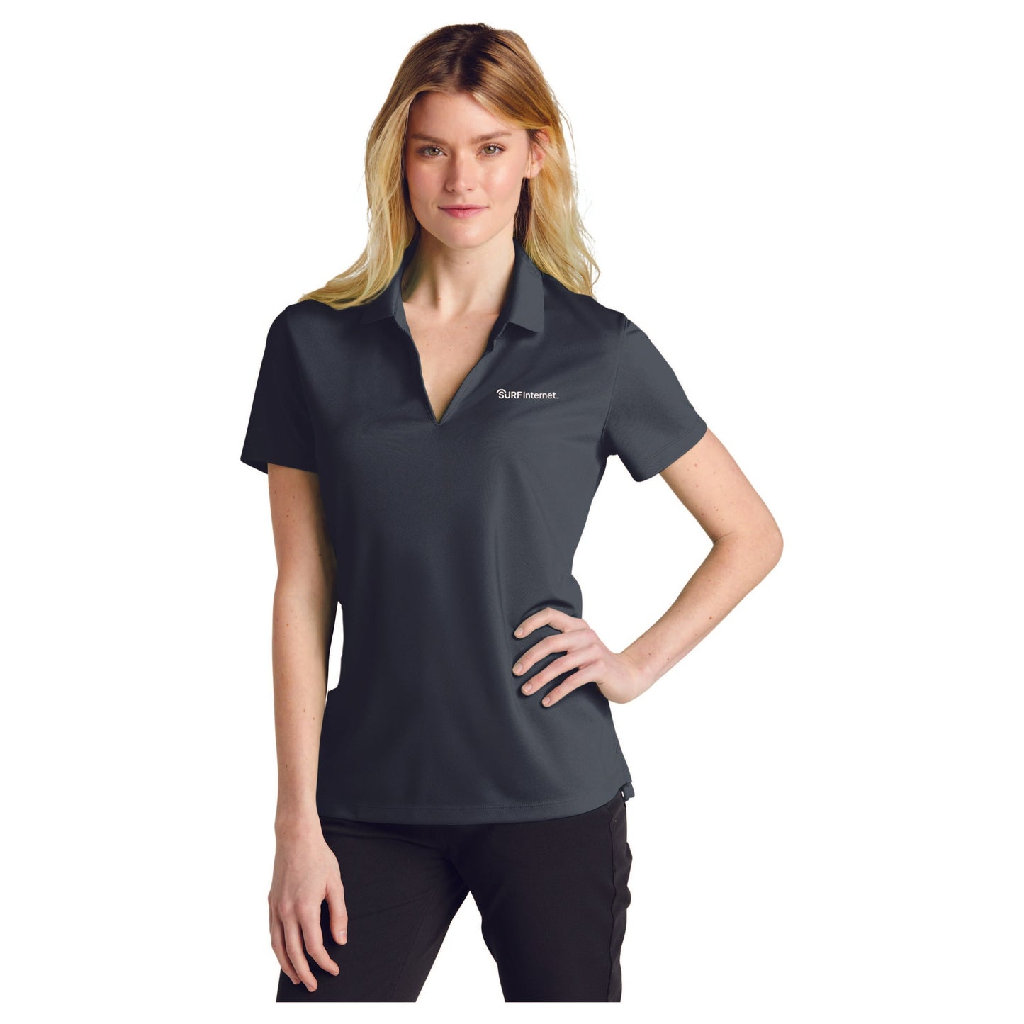 NKDC1991 Nike Ladies Dri-FIT Micro Pique 2.0 Polo
