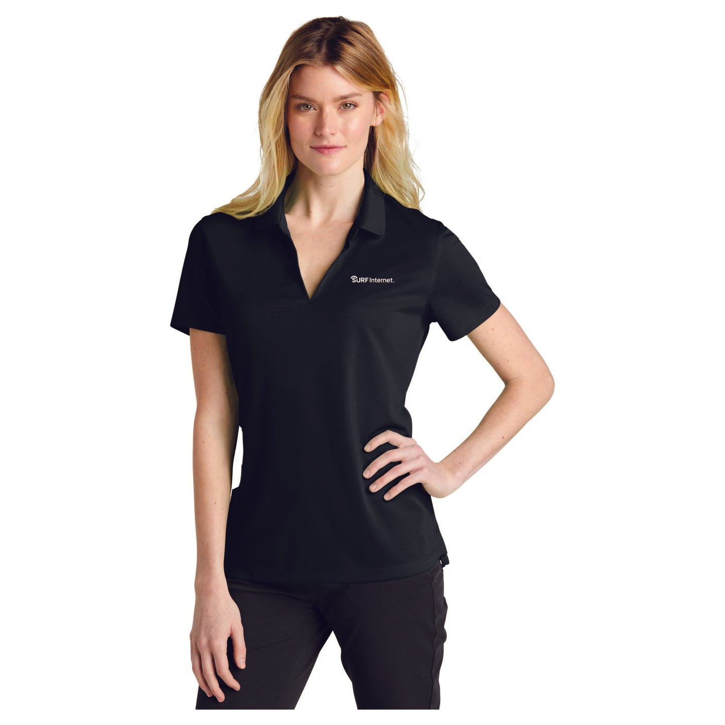 NKDC1991 Nike Ladies Dri-FIT Micro Pique 2.0 Polo