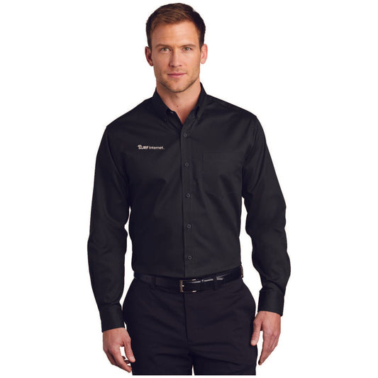 S663  Port Authority® SuperPro™ Twill Shirt